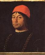 Lorenzo Costa Portrait of Giovanni II Bentivoglio oil painting reproduction